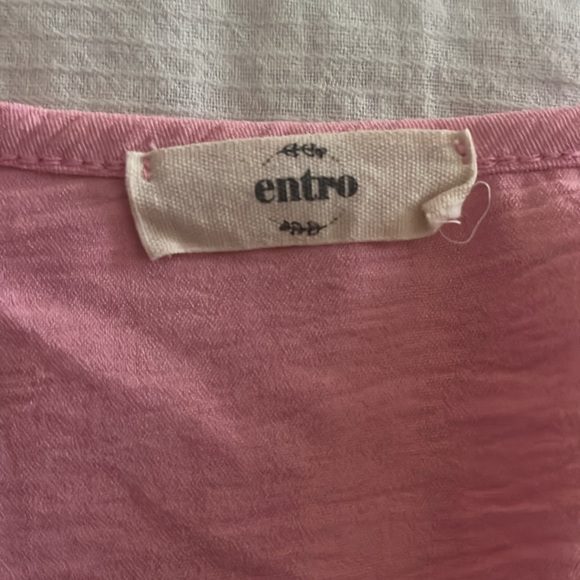 Enter light pink babydoll shirt - Picture 2 of 3